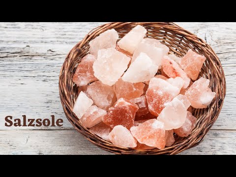 So bereite ich eine Salzsole zu