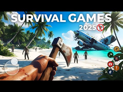 TOP 10 BEST SURVIVAL GAMES FOR Android & iOS Mobile Devices 2025!