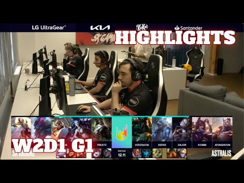 SK vs AST - Highlights | Week 2 Day 1 S12 LEC Summer 2022 | SK Gaming vs Astralis W2D1