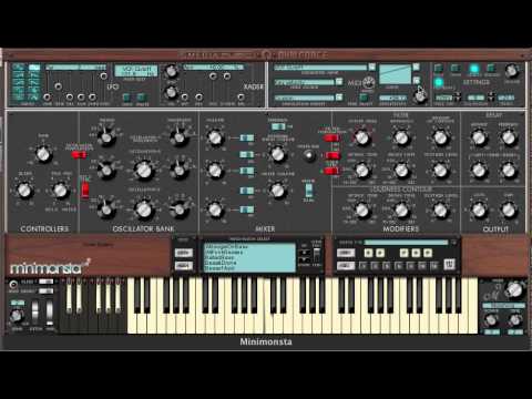 Minimonsta Tutorial - Dynamic MIDI Control