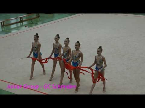 Junioren Gruppe TSV Schmiden - 5 Bänder Rhythmic Gymnastics