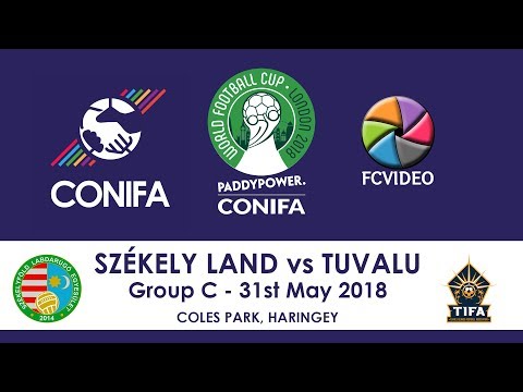 CONIFA World Football Cup 2018 - Székely Land v Tuvalu - Short Highlights