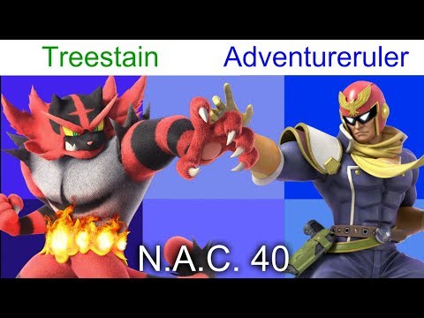 Treestain (Incineroar) vs Adventure (Falcon) - Singles Pools - Smash Ultimate - N.A.C. Tournament 40