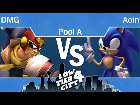 LTC4  - DMG (C Falcon) vs Aoin (Sonic) Pool A - PM