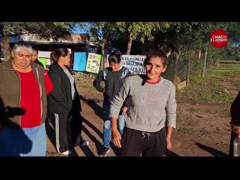 Escuela tomada en #CampoLargo #Chaco