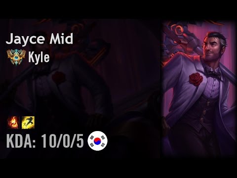 Jayce Mid vs Corki - Kyle - KR Challenger Path 6.3