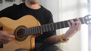 Estoy sentado en mi cama+Sandias de cartón-Los Delinqüentes (INTRO ACORDES COVER GUITARRA)