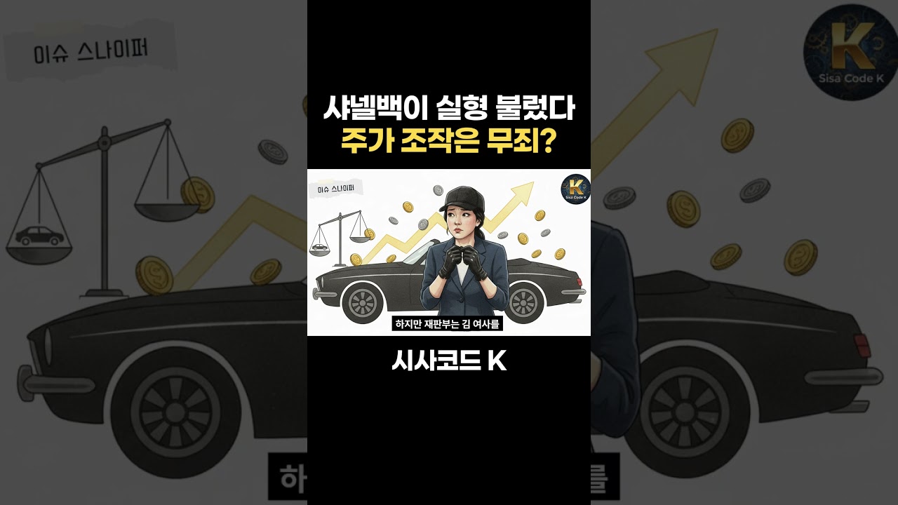 샤넬백이 실형 불렀다! 주가 조작은 무죄?