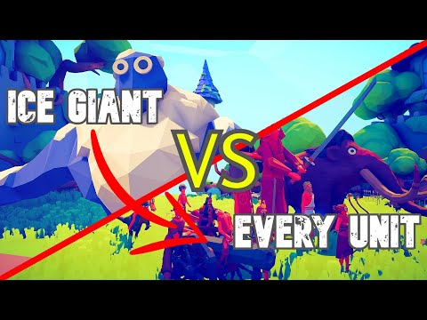 TABS - ICE GIANT 1V1 EVERY UNIT - secret unit ice giant