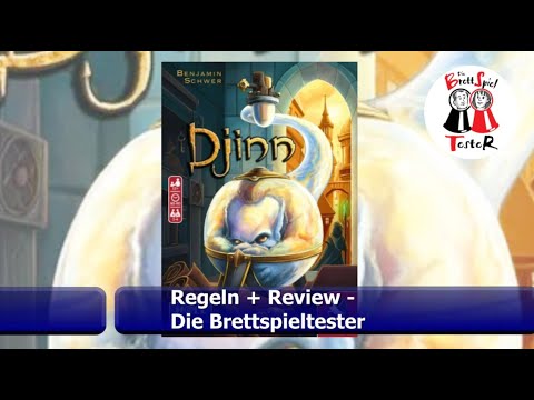 Djinn von Pegasus Spiele - Regeln + Review - Brettspiel - Die Brettspieltester