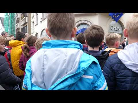 PoE Flashmob Europahymne Gütersloh
