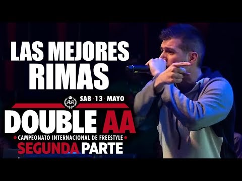 Las MEJORES RIMAS de la DOUBLE AA INTERNACIONAL CHILE 2018 [SEGUNDA PARTE]