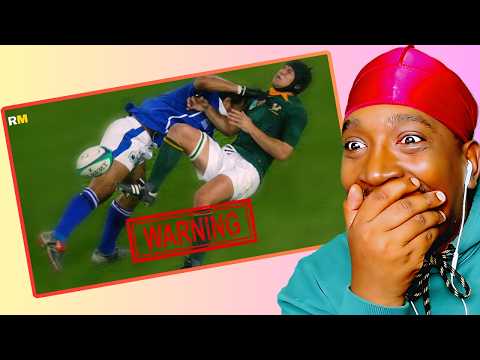 Top 50 Biggest and Most Brutal Hits in Rugby (AMERICAN REACTS)