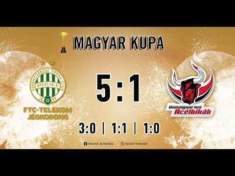Gólösszefoglaló - MK 4 - FTC-Telekom - Dunaújvárosi Acélbikák 5:1 20211103