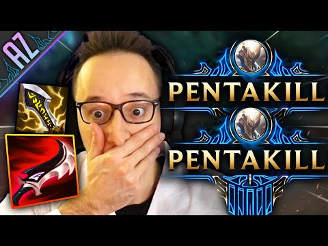 PANTHEON - L'ESPLODI BUILD ALLA MASSIMA POTENZA - DOPPIA PENTAKILL - AZ PENTAKILL CHALLENGE