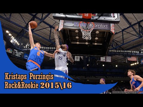 12.10.2015 Kristaps Porzingis (13 Pts, 7 Reb)- Full highlights vs Kings