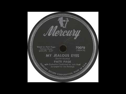 Mercury 70070 - My Jealous Eyes - Patti Page