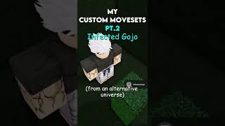 Gojo (Infected AU) - Custom Moveset in Jujutsu Shenanigans #shorts #jjs