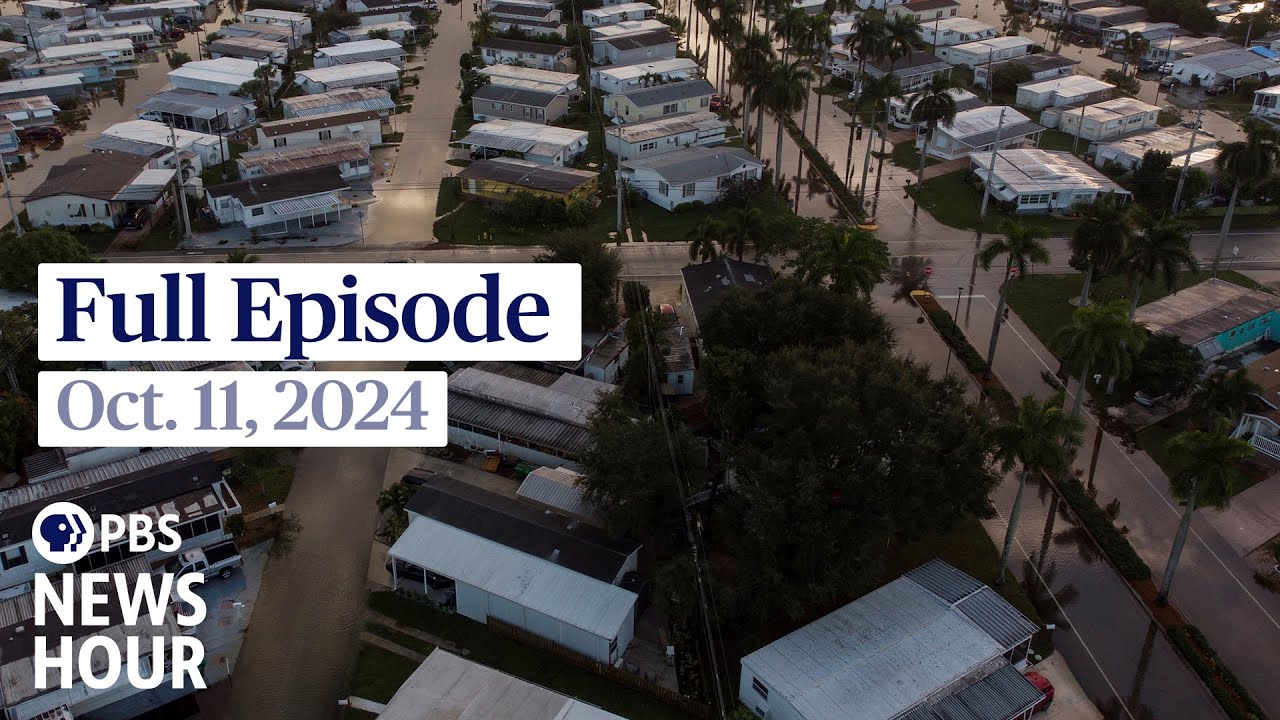 PBS News Hour West live episode, Oct. 11, 2024