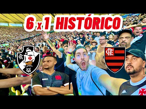 Sadness and total outrage among Vasco fans after the 6-1 defeat at Maracanã / Vasco 1 x 6 Flamengo