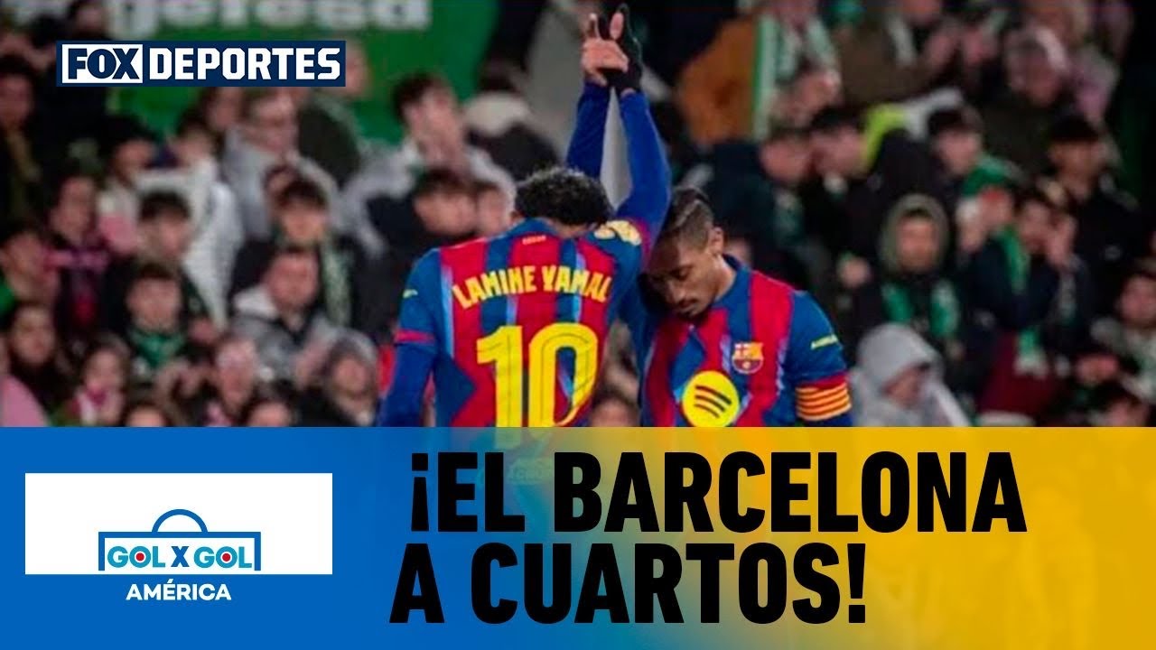 💪 ¡BARCELONA AVANZA! | El equipo de Flick venció a Racing y se metió a cuartos de final | GolXGol