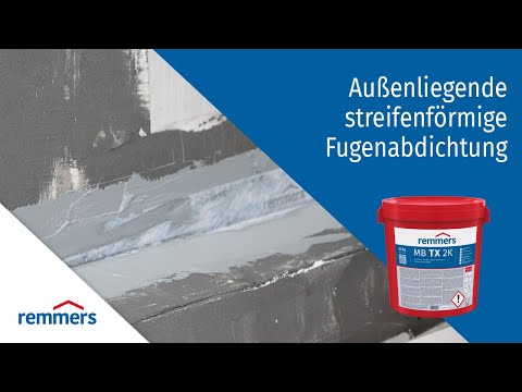 Remmers MB TX 2K - Außenliegende Streifenförmige Fugenabdichtung
