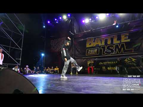 BATTLE ISM Taiwan 2018 - TAKUYA VS Zyko / HipHop 1on1 SemiFinal