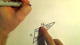 The Law of Sines, Example 1