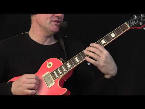 Extended Mixolydian Blues Guitar Lick 1 in A