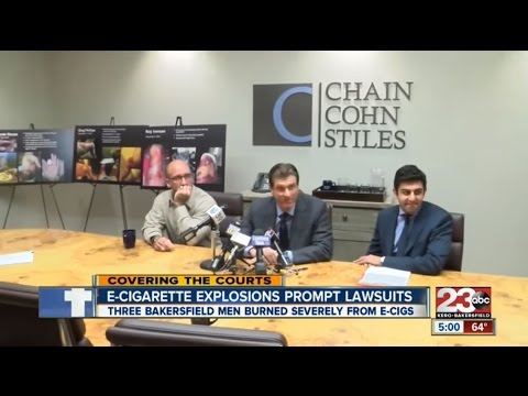 Chain | Cohn | Clark represents victims of exploding e-cigarettes, vapes Screenshot