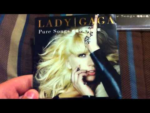Lady Gaga CD Pure Songs (Unboxing)