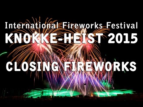 Int. Vuurwerkfestival Knokke-Heist 2015: Closing Fireworks - HC Pyrotechnics