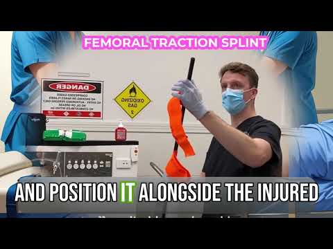 How to Use a CT-7 Femoral Traction Splint | Simple Guide