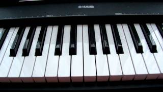 Lisa Mitchell - Incomplete Lullaby (piano intro tutorial)