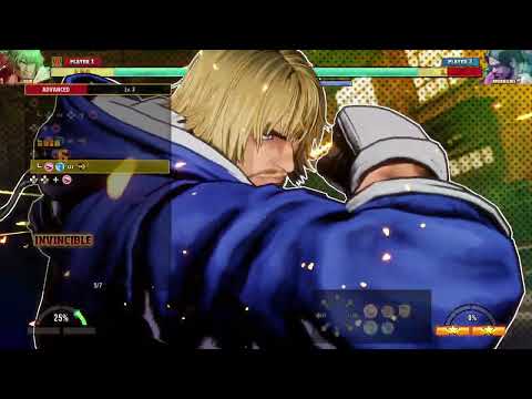 FATAL FURY: City of the Wolves - Ken Masters Combo Challenge Trials All Completed