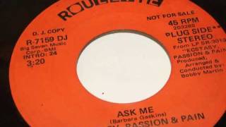 Ask Me - Ecstasy, Passion &amp; Pain (Extended Mix)