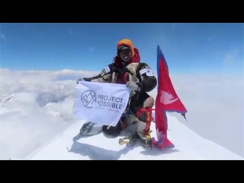 Man smashes the record for scaling the world's highest mountains