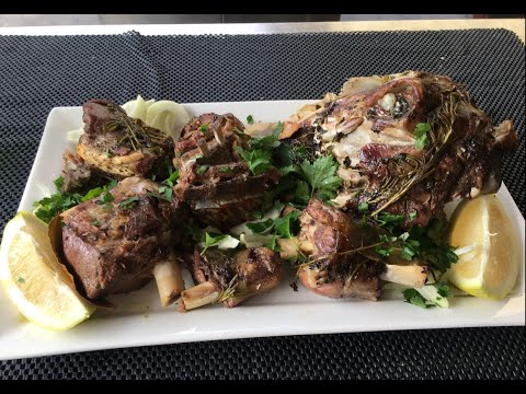 Καλό Πάσχα (Happy Easter) Cypriot style! Kleftiko with Lambs head & Lamb shoulder by Jack The Greek