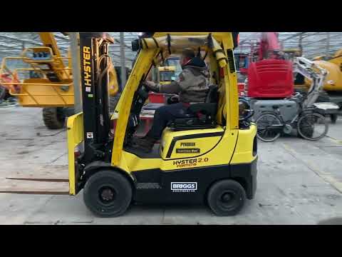 Gebraucht Diesel forklift truck Hyster H2.0FTS Year 2016