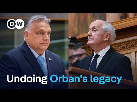 Hungary elects Orban critic as president. Can it roll back 16 years of Orban-era rule? | DW News