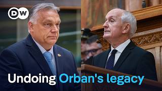 Hungary elects Orban critic as president. Can it roll back 16 years of Orban-era rule? | DW News