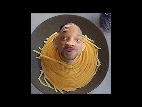Will Smith eating Spaghetti