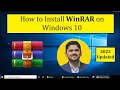 How To Install WinRAR On Windows 10 Complete Installation Amit Thinks