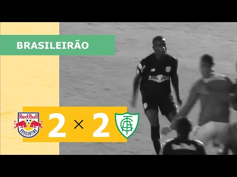 RED BULL BRAGANTINO 2 x 2 AMÉRICA-MG - CAMPEONATO BRASILEIRO 2023; VEJA OS GOLS