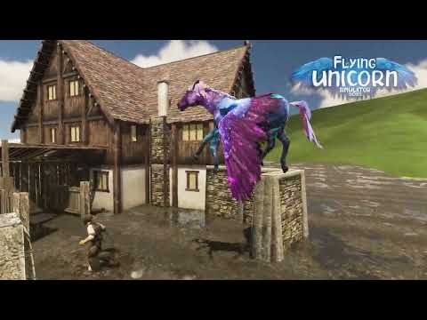 Horse Rescue - Flying Unicorn Simulator 2021