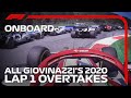 Antonio Giovinazzi Owning Lap 1 in 2020 for Seven Minutes Straight