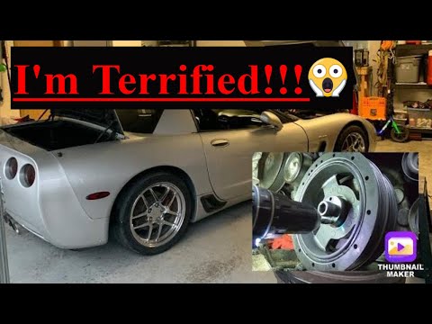 2001 C5 CORVETTE Z06 goes under the knife! New crank seal, ARP pulley bolt and Pinning the Crank!!