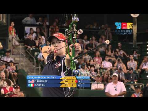 Erika Jones v Marcella Tonioli – compound women's gold | Ogden 2011 Archery World Cup stage 3