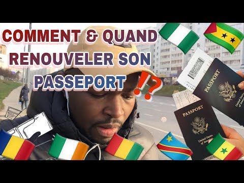 Comment & Quand renouveler son passeport ⁉️
