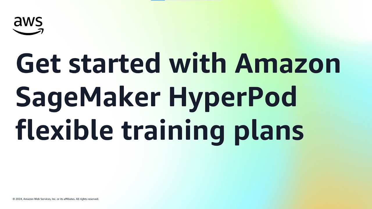 Get started with Amazon SageMaker HyperPod flexible training plans